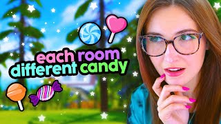 the sims 4 but every room is a different *CANDY*