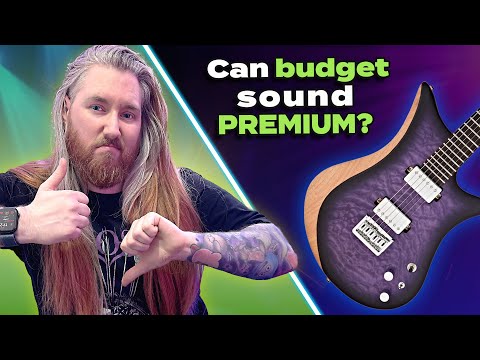 Unboxing A Cheap Guitar That Looks Expensive! (Can it sound pro?)