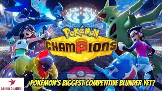 🎮💥 Pokémon Champions Is a MESS - How Did The Pokémon Company Get This SO Wrong? ⚡😤