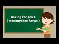 Kuis Menanyakan Harga