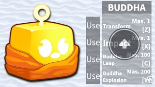 Buddha Fruit V1 all abilities showcase in 1 minute! (Blox Fruits)