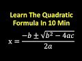Understanding the Quadratic Formula