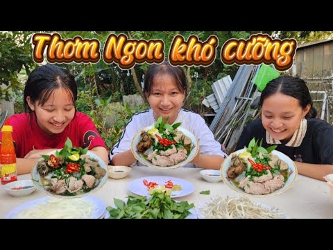 Làm Tô Phở Bò Siêu To Ai Là Người Ăn Nhanh  Nhất