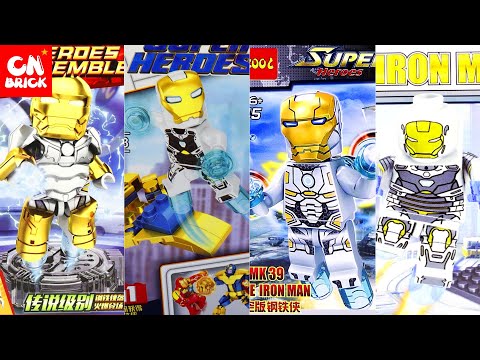 Lego Iron Man Mk39  Minifigures Collection