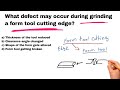 Understanding Defects in Tool Grinding