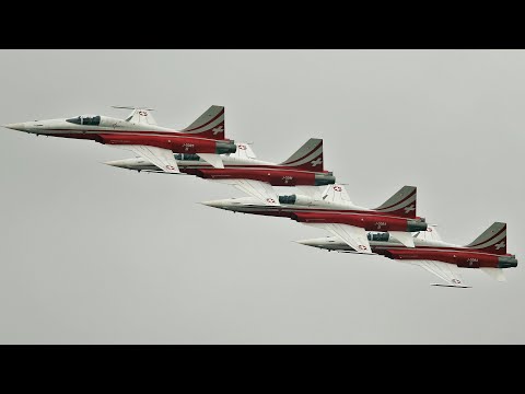 FESTIVAL AEREO SAN JAVIER 2025 BREATHTAKING PATROUILLE SUISSE - 4K