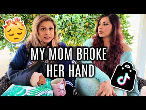 How My Mom Ended Up With A Broken Hand From A TikTok Shop Treadmill