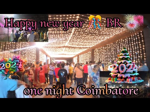 2024 First vedio | Happy New year 🎊 | Drone celebration at coimbatore 🔥 | Moto vlog 😍