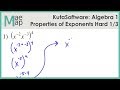 Simplifying Expressions and Exponents