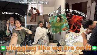vlogging like we’re on facetime📱👯(taylor’s new album, tsitp thoughts, skincare routine) 