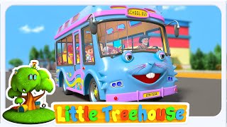 Rodas No ônibus 3D Músicas De Berçário para crianças - Little Treehouse