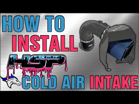 How To Install HSP Cold Air Intake On 2019-2022 Dodge Cummins 5th Gen 6.7L #cummins #diesel