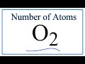 Understanding Oxygen Gas and Atom Counting