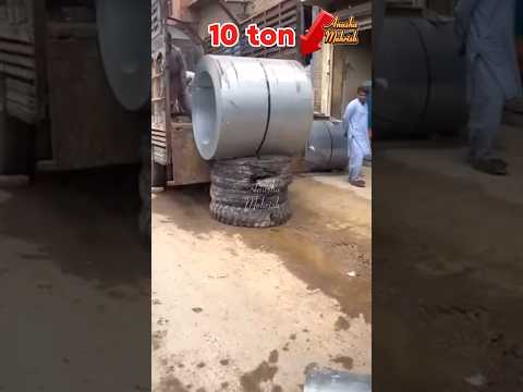 স্টিল কয়েল😲😲 Steel coil😲😲 #shorts #youtubeshorts #facts