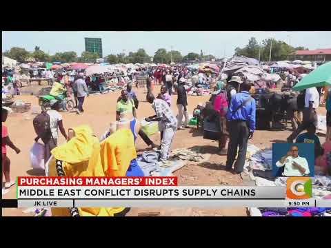 YouTube video thumbnail: Private Sector Contracts as Weak Demand and Global Tensions Bite