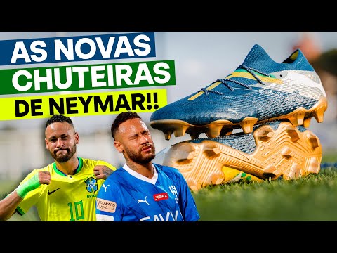 As últimas chuteiras do Neymar JR. Este é o novo Puma BNA PACK