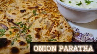 Onion Paratha | Pyaaz Paratha | Recipe Tatva