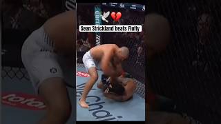 Sean Strickland beats Fluffy 🥀 #seanstrickland #anthonyhernandez #ufc #ufcmemes #ufcedit #ufcdrama