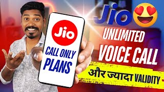Jio Only Calling Recharge 2025 🔥 Unlimited Calls Without Data | Best Budget Jio Plan Revealed!