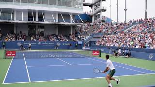 The Best Point!!! in Cincinnati Open 2018 Ground View