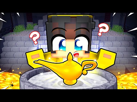 DÜNYANIN EN SİHİRLİ LAMBASI İLE ARKADAŞLARIMI TROLLEDİM! 🧞 | Minecraft