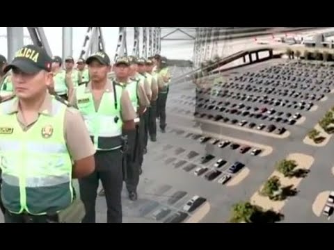 ¡Más seguridad! despliegan más de 120 agentes en vías de acceso al nuevo aeropuerto Jorge Chávez