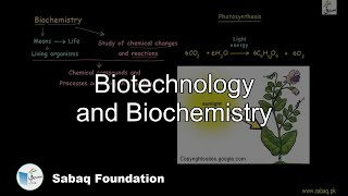 Biotechnology and Biochemistry
