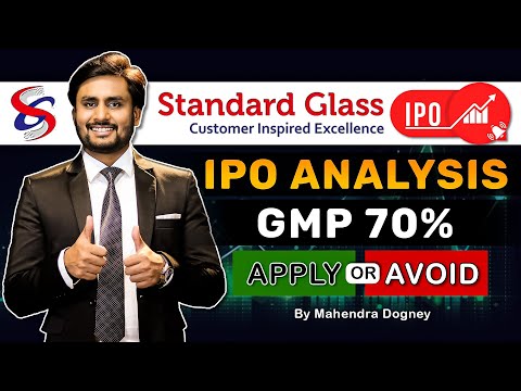 STANDARD GLASS IPO REVIEW || share market free course video in hindi by Mahendra Dogney