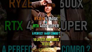 RTX 4070 Super + Ryzen 5 9600X - A Perfect Combo or Bottleneck  #benchmark #ryzen #pcgaming