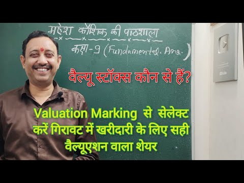 Fundamental Analysis के इस अदभुत Valuation Marking System से अच्छे ब्लू चिप शेयर सेलेक्ट करें