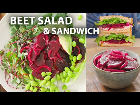 Healthy BEETROOT Salad Recipe | Easy Vegetarian and Vegan Recipes | Salad Recipes