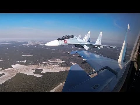 YouTube video thumbnail: Two Russian Military Aircraft Enter Nato Member Lithuania's Airspace, Military Says