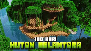 100 Hari Minecraft Hutan Belantara