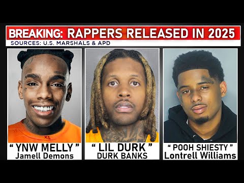 Rappers Getting RELEASED FROM JAIL IN 2025.. (& Why)