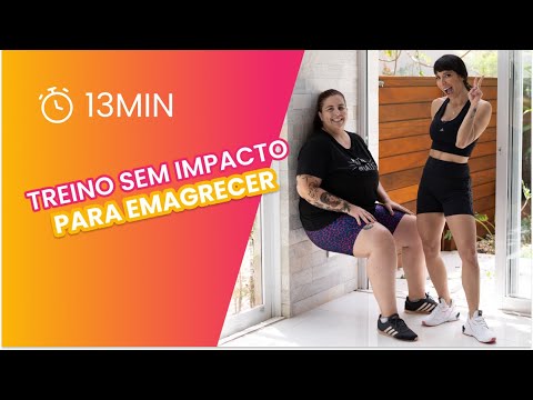 Treino sem impacto para emagrecer em casa - CAROL BORBA