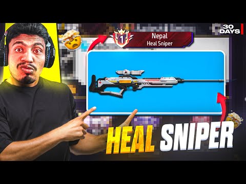 I Got Top 1 Title 🥇 In Nepal Heal Sniper 🤔 But How I Got it, dude ❓ Garena Free Fire