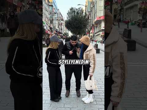 Sevgilinin arkadaşını test et #sokakröportajları #feritboss #sevgilitesti #fariz