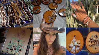 my art room + all the things I do to prep for an art event (making stuff + traveling for events)