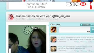 Twittcam sorpresa de Lalo Garza y Cristina Hernandez (Mayo 2013)