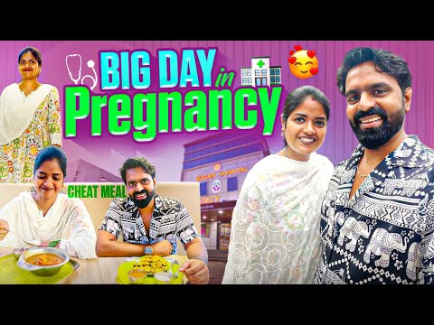Pregnancy Vlog🤰Baby Scan Results + Cheat Meal Treat 🍽️ | Gowti Sowbi