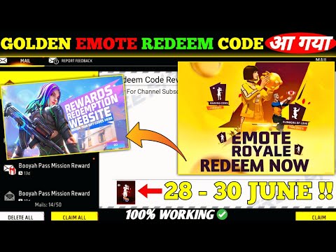 FREE FIRE REDEEM CODE TODAY 29 JUNE REDEEM CODE FREE FIRE | FF REDEEM CODE TODAY 29 JUNE