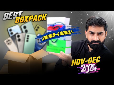 Best Box Pack Mobiles 30,000 To Under 40,000 November & December (2024) ! Bht Mushkil Hey Choices