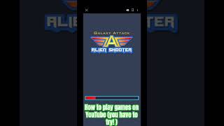 How to play games on YouTube!