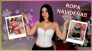 PROBANDO ROPA CHINA VERSION NAVIDEÑA // LO QUE PEDI VS LO QUE RECIBI | MACHIKAYT