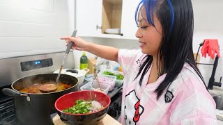 I cooked for my friends + I found the best sushi in Atlanta..?
