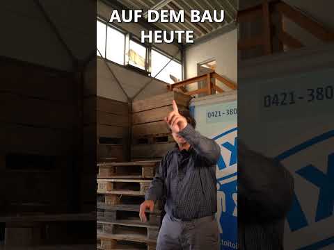 Auf dem Bau Früher vs Heute