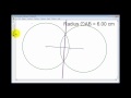 Constructing a Perpendicular Bisector with Geometer's Sketchpad