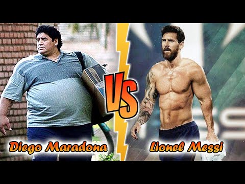 Diego Maradona VS Lionel Messi Transformation ⭐ World Cup 2022 | Legends Of Argentina Football