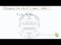 Numeric Patterns and Rules