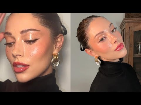 Valentines Day Makeup, Glossy Eyes and Red Lips, Life updates!